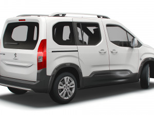 peugeot rifter 2020 Modèle 3D