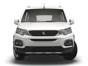 peugeot rifter 2020 3D Model