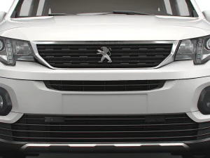 peugeot rifter 2020 3D Model