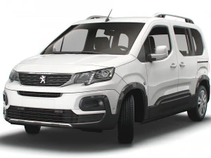peugeot rifter 2020 3D Model