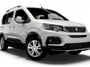 peugeot rifter 2020 Modèle 3D