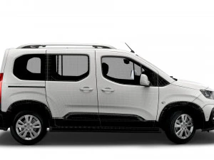 peugeot rifter 2020 3D Model