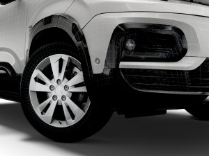 peugeot rifter 2020 Modèle 3D