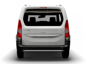 peugeot rifter 2020 3D Model
