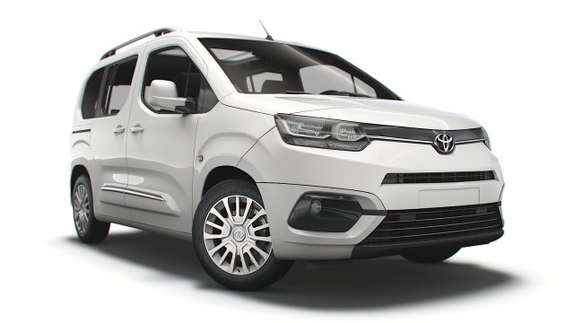 toyota proace city verso 2021 3Dモデル .c4d .max .obj .3ds .fbx .stl .blend 