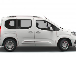 toyota proace city verso 2021 3Dモデル