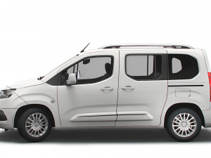 toyota proace city verso 2021 3Dモデル