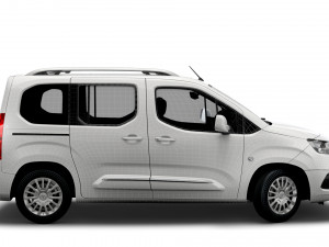 toyota proace city verso 2021 3Dモデル
