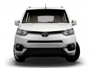 toyota proace city verso 2021 3Dモデル