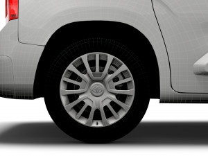 toyota proace city verso 2021 3Dモデル