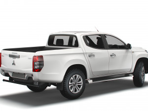 mitsubishi l200 uk-spec trojan 2021 3Dモデル