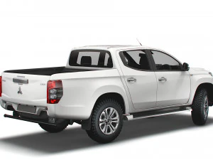 mitsubishi l200 uk-spec trojan 2021 3D Model