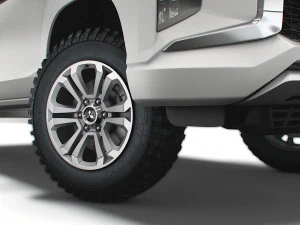 mitsubishi l200 uk-spec trojan 2021 3D Model