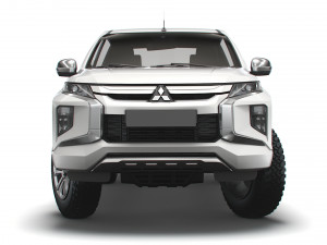 mitsubishi l200 uk-spec trojan 2021 3Dモデル