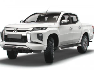mitsubishi l200 uk-spec trojan 2021 3D Model