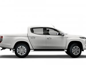 mitsubishi l200 uk-spec trojan 2021 3D Model
