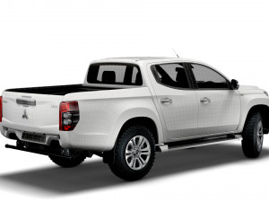 mitsubishi l200 uk-spec trojan 2021 3Dモデル