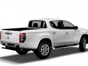 mitsubishi l200 uk-spec trojan 2021 3D Model
