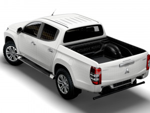 mitsubishi l200 uk-spec trojan 2021 3Dモデル