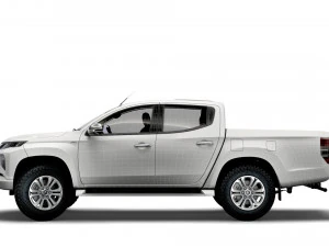 mitsubishi l200 uk-spec trojan 2021 3D Model