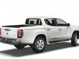 mitsubishi l200 uk-spec warior 2021 3D Model