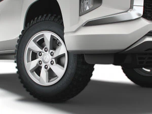 mitsubishi l200 uk-spec warior 2021 3D Model