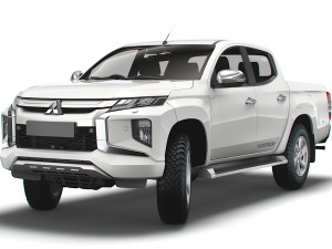 mitsubishi l200 uk-spec warior 2021 Modelo 3D