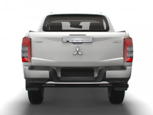 mitsubishi l200 uk-spec warior 2021 3D Model