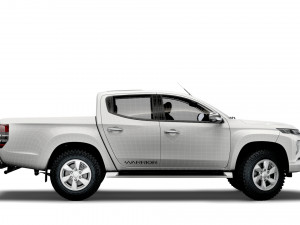 mitsubishi l200 uk-spec warior 2021 Modelo 3D