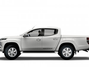 mitsubishi l200 uk-spec warior 2021 Modelo 3D