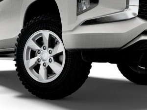 mitsubishi l200 uk-spec warior 2021 3D Model