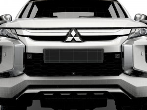 mitsubishi l200 uk-spec warior 2021 Modelo 3D