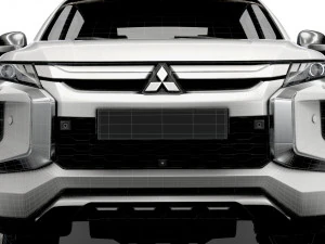 mitsubishi l200 uk-spec warior 2021 3D Model