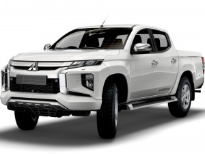 mitsubishi l200 uk-spec warior 2021 Modelo 3D