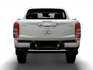 mitsubishi l200 uk-spec warior 2021 3D Model