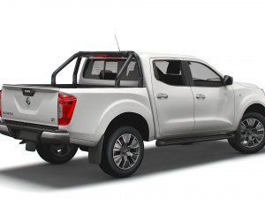 nissan navara tekna 2021 3D मॉडल