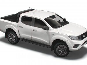 nissan navara tekna 2021 3D मॉडल