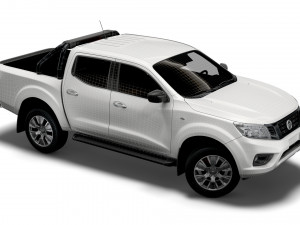 nissan navara tekna 2021 3D मॉडल