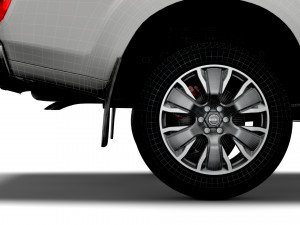 nissan navara tekna 2021 3D मॉडल