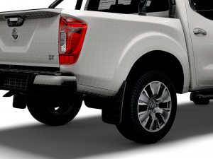 nissan navara tekna 2021 3D मॉडल