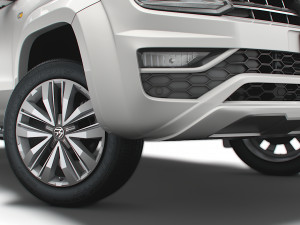 vw amarok 2021 3D-Modell