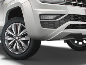 vw amarok 2021 3D Model