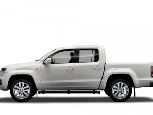 vw amarok 2021 3D Model