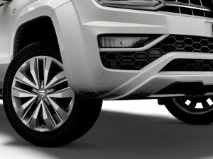 vw amarok 2021 3D Model