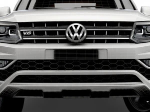 vw amarok 2021 3D Model