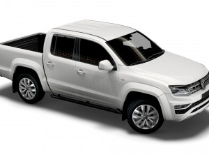 vw amarok 2021 3D-Modell