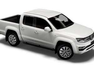 vw amarok 2021 3D Model