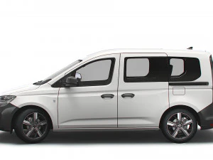 volkswagen caddy combi 2021 3D Model