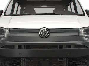 volkswagen caddy combi 2021 3D Model