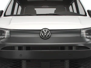 volkswagen caddy combi 2021 3D Model